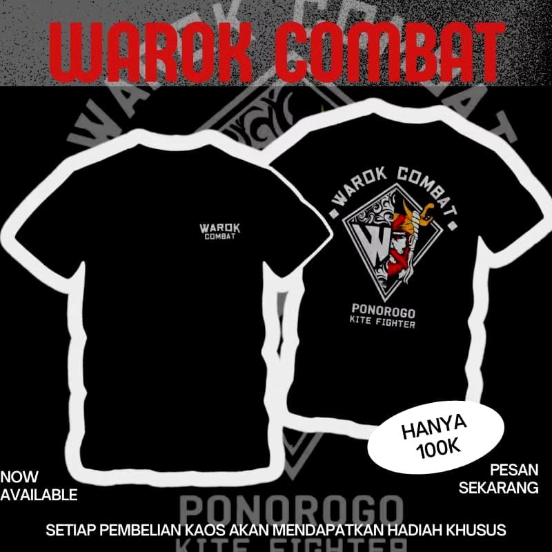 Kaos Warok Motif V1