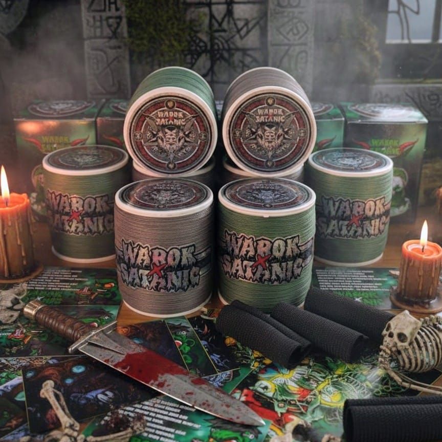 Gelasan Matot WAROK X SATANIC 1600Yard Bahan Abu dan Gold import Super Tajam Spesial Daily And Tournament