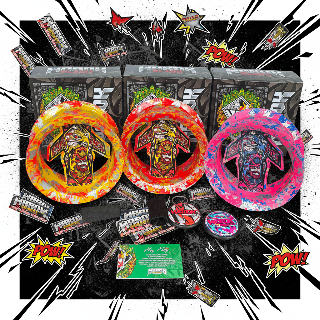 Bladu/Gulungan Warok Motif WAROK X NSTD2 Super Tebal Premium 4inch Super Mewah, kuat dan Awet