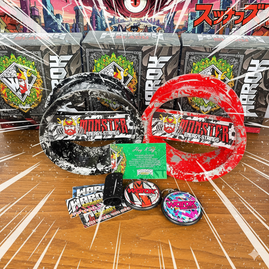 Bladu/Gulungan Warok Motif BLACK MONSTER Ketebalan Sedang Premium 4inch Super Mewah, kuat dan Awet