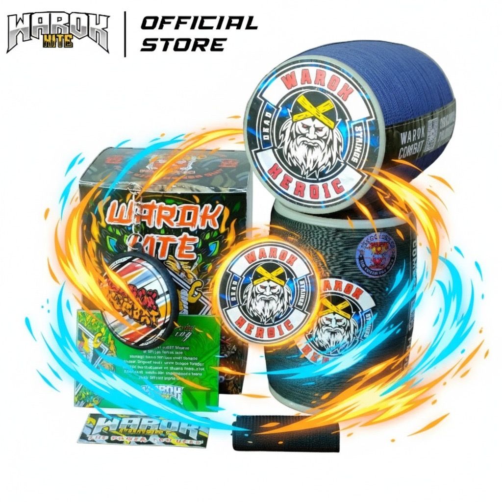 Gelasan Matot Warok HEROIC 6000yard 0,23 Bahan Putih Import Halus Berasa Super Tajam Spesial Tournament
