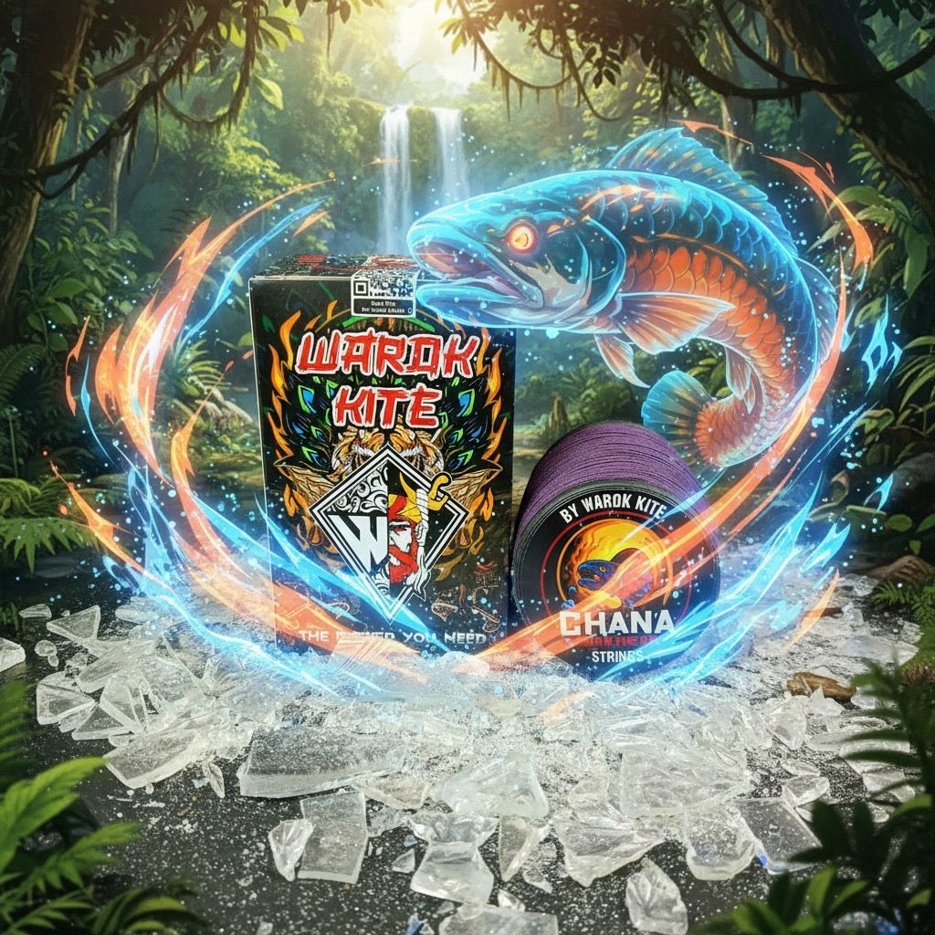 Gelasan Uluran Warok CHANA Strings 1600Yard uk 0,25 Kasar Tajam Spesial Daily And Tournament