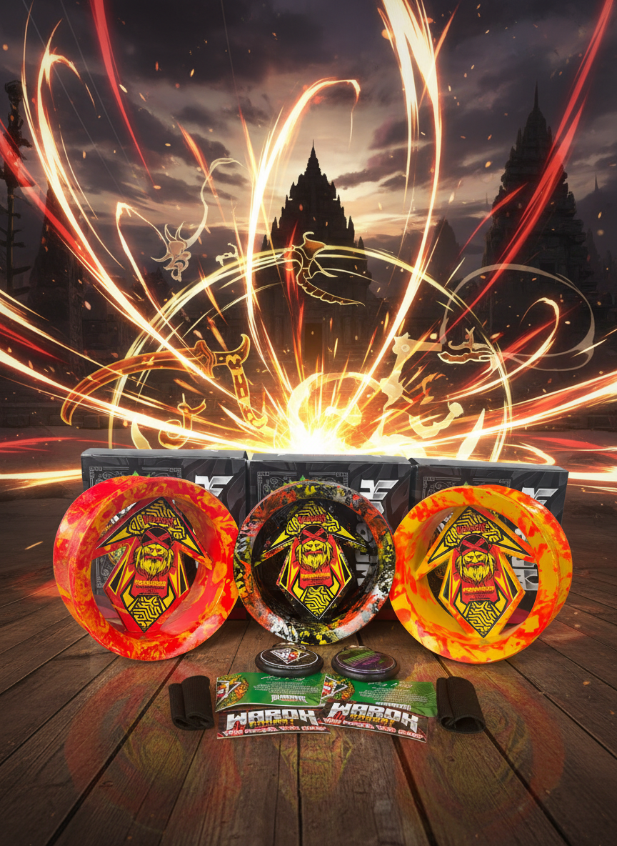 Bladu/Gulungan Warok Motif RED CHAMPION Ketebalan Super Tebal Premium 4inch Super Mewah, kuat dan Awet