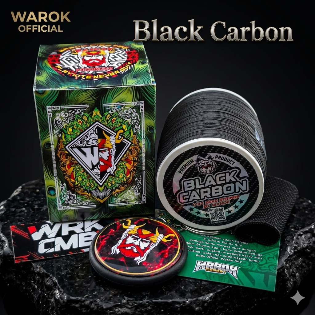 Gelasan Matot Warok BLACK CARBON 1600yard uk0,22 Dan 0,23 Bahan Abu Import Halus Tajam Spesial Daily And Tournament