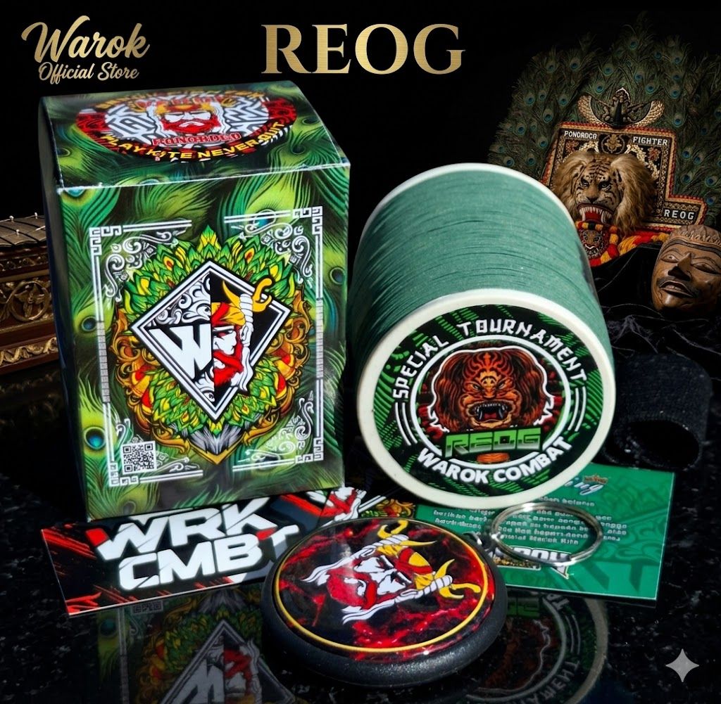Gelasan Uluran Warok REOG N66 Bobin Hijau 1600yard uk 0,20 dan 0,22 Halus Tajam Spesial Daily And Tournament