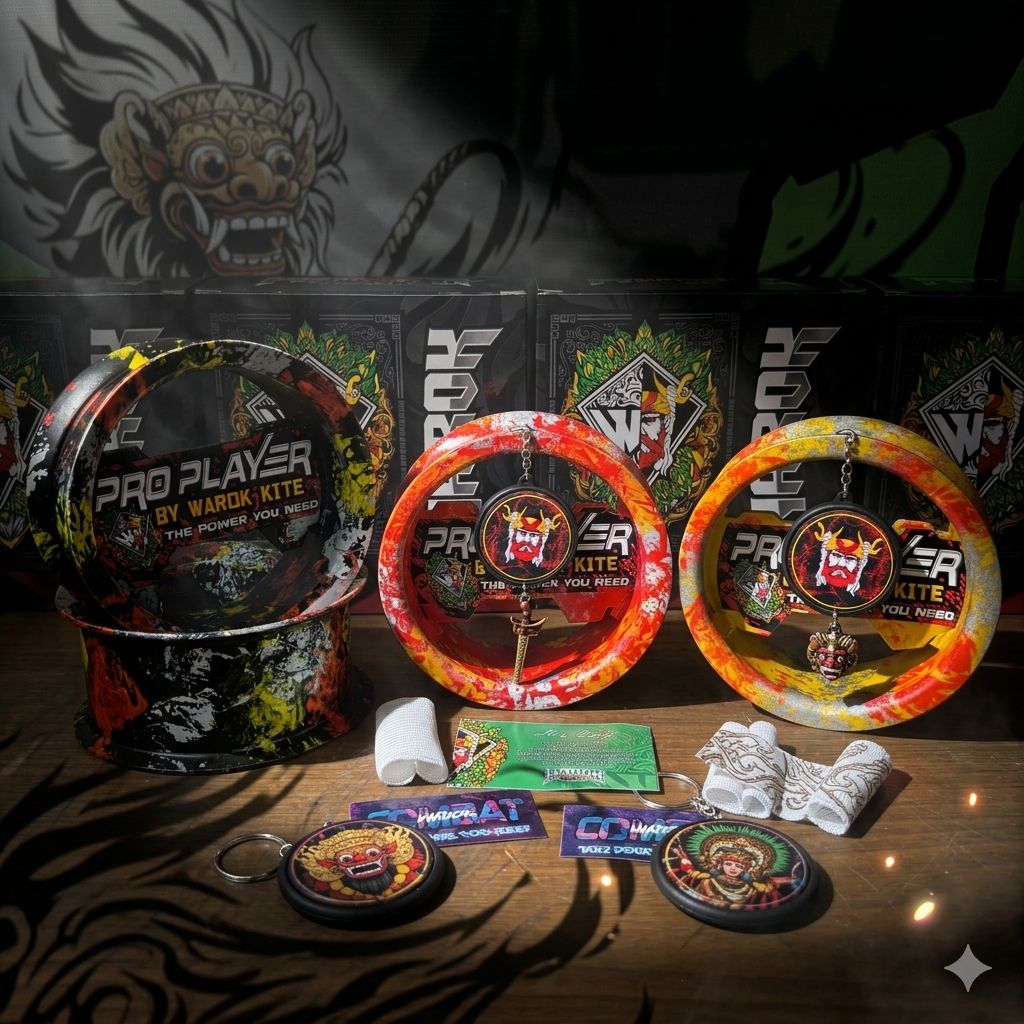 Bladu/Gulungan Warok Motif PRO PLAYER Ketebal Sedang Premium 4inch Super Mewah, kuat dan Awet