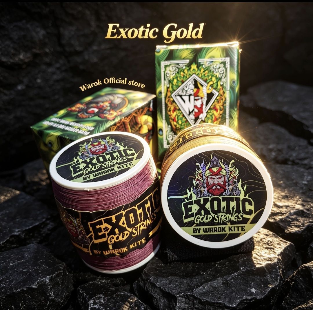 Gelasan Matot Warok EXOTIC Bahan Gold Import Ukura 0,21 Halus Tajam Spesial Tournament