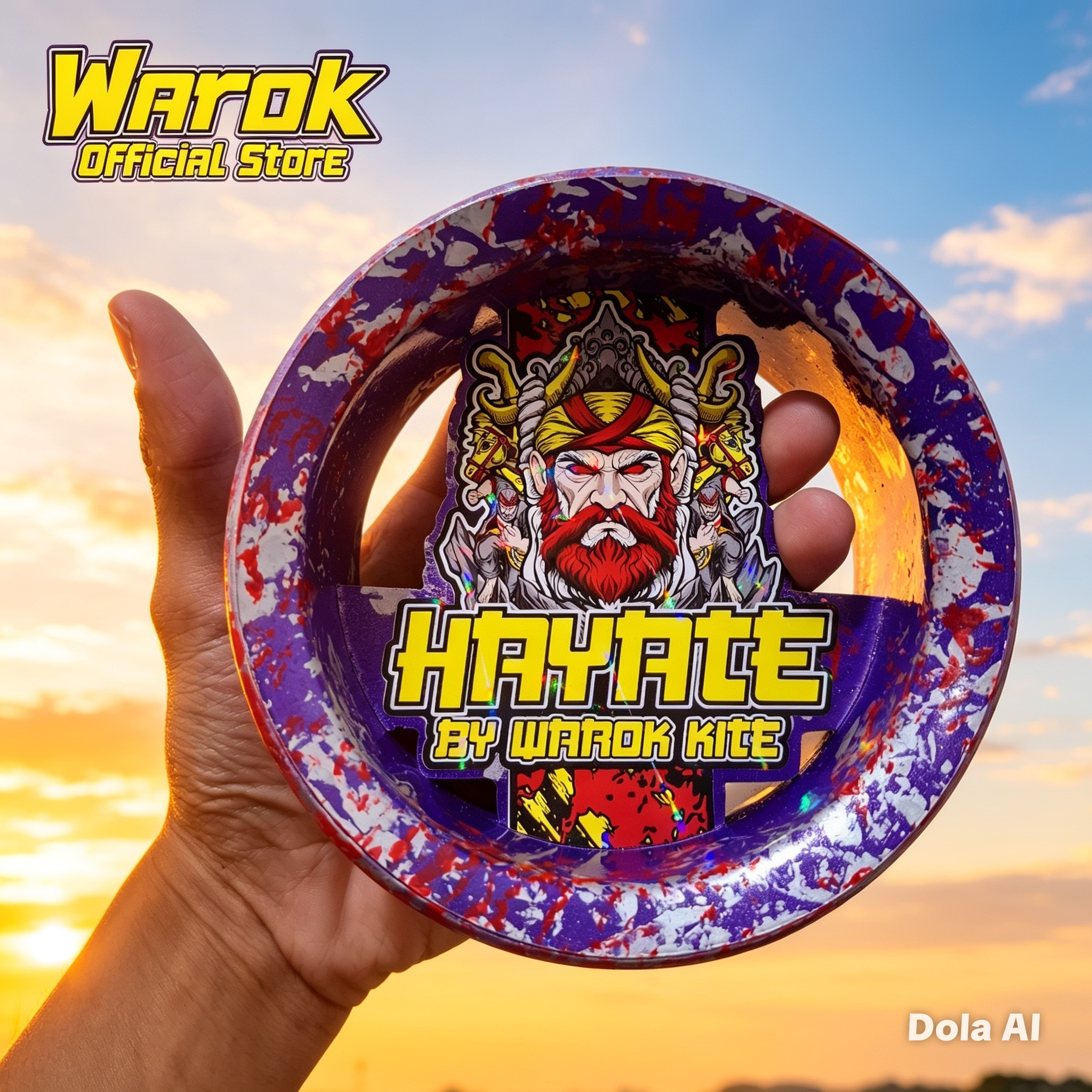 BLADU WAROK PREMIUM HAYATE LOGO SUPER TEBAL