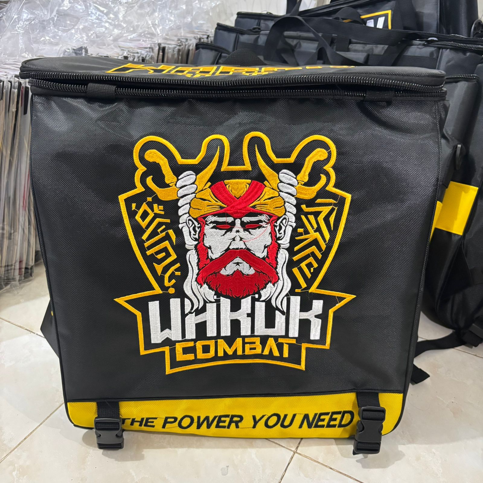Tas 1 kantong kepala warok kuning