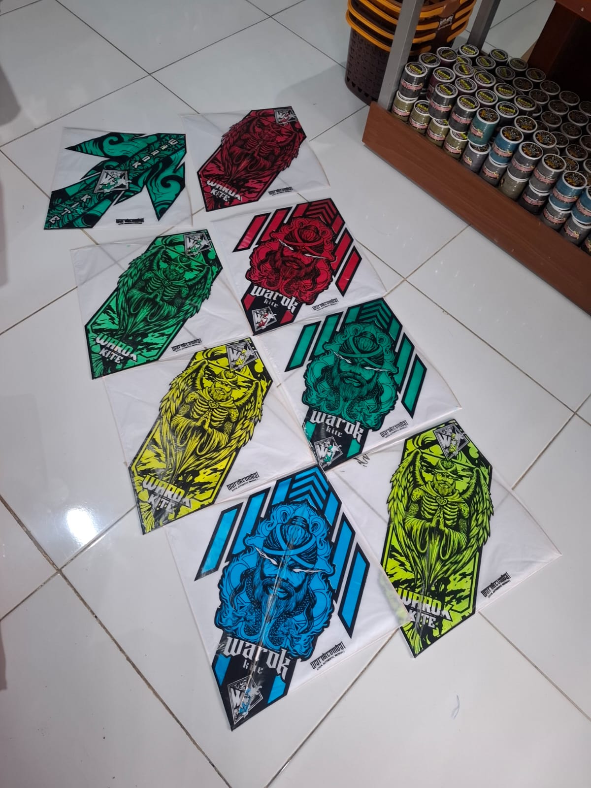 Layangan Shukoi Lilitan Warok Gen Z 50pcs