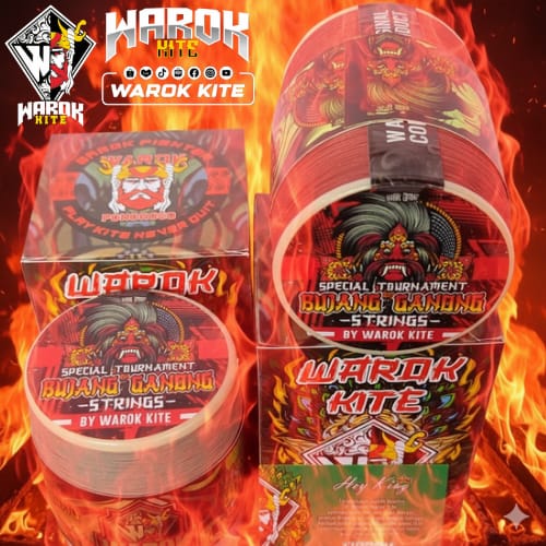 Gelasan Uluran Warok BUJANG GANONG 6000yard uk 0,25 Kasar Tajam Spesial Daily And Tournament