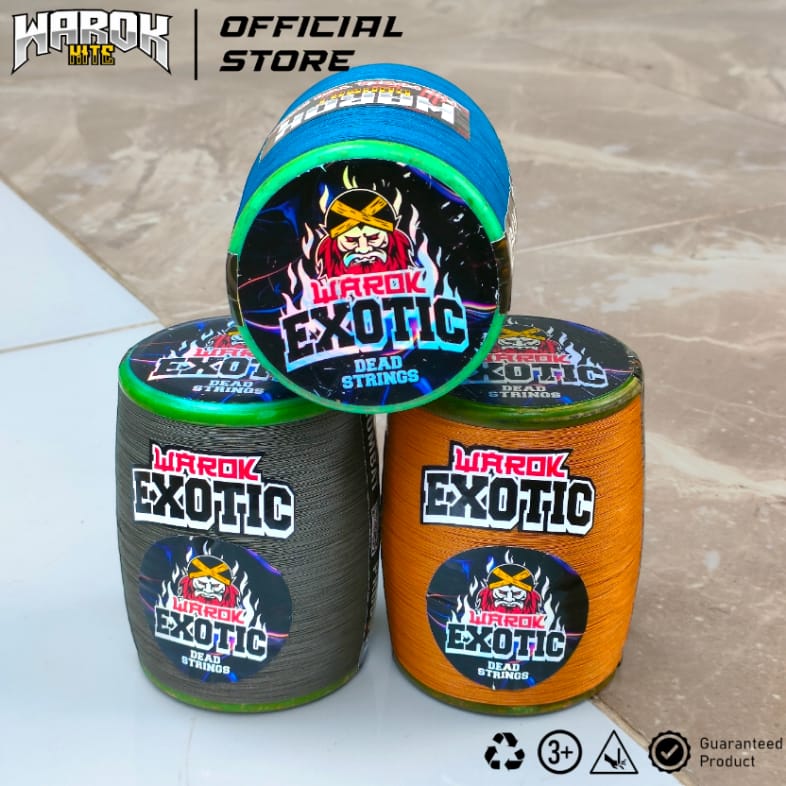 Gelasan Matot Warok EXOTIC 5000yard Bahan Putih Import Ukuran 0,18 Halus Tajam Spesial Tournament
