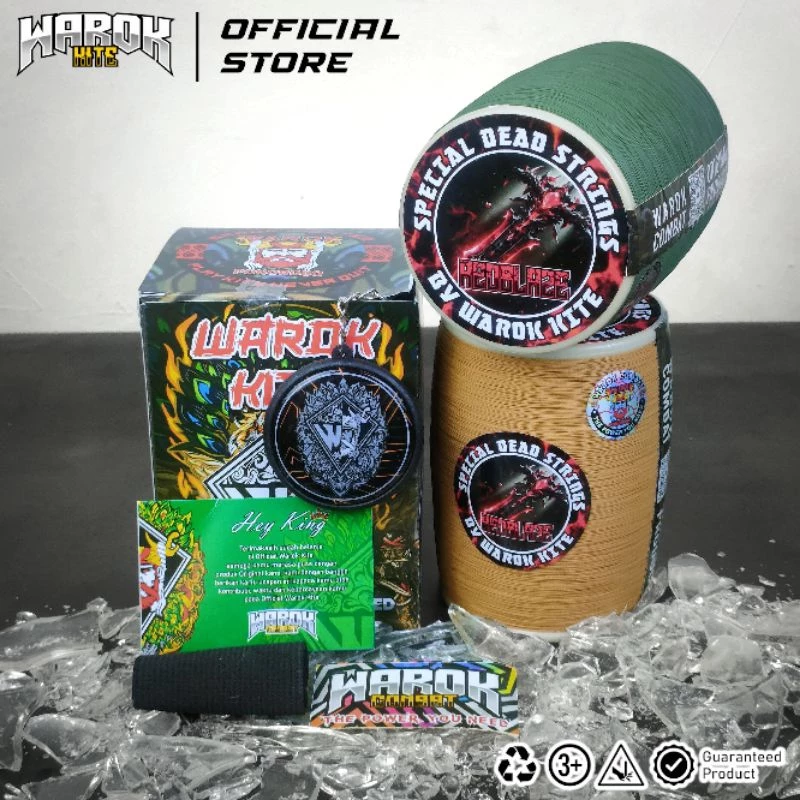 Gelasan Matot Warok RED BLAZE 6000yard Bahan Putih Import uk 0,22 Kasar Tajam Spesial Tournament